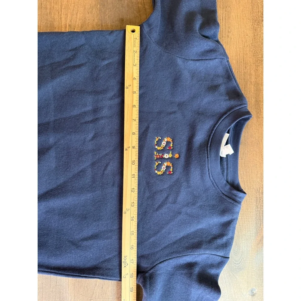 Girls Navy Floral 